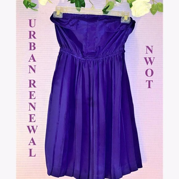 New Without Tags Urban Renewal Purple Halter Dress or Top Size Small to… - Picture 3 of 8